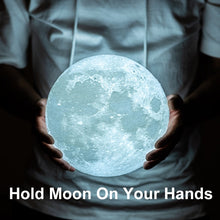 Load image into Gallery viewer, Rechargeable Moon Lamp