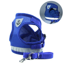 Load image into Gallery viewer, Reflective Pet Dog Harness and Leash Set