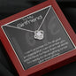 To My Girlfriend Love Knot Necklace