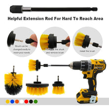 Load image into Gallery viewer, 4 piece Drill Brush Attachment Kit