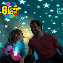 Load image into Gallery viewer, Cuddly Star Night Light Projector Plush Bedtime Buddy