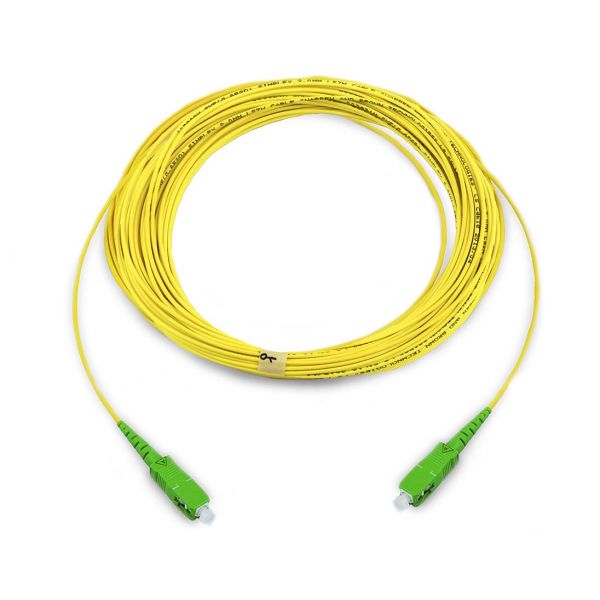 Assorted Optic Fibre Cables and Connectors