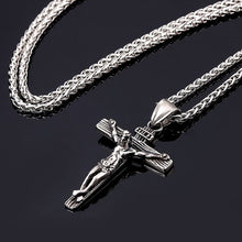 Load image into Gallery viewer, Gold Cross Chain Necklace
