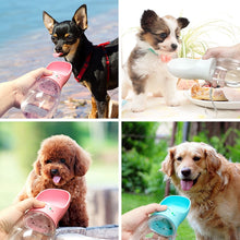 Load image into Gallery viewer, Portable Pet Water Bottle &amp; Feeder
