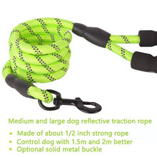 Load image into Gallery viewer, Reflective Large Dog Leash
