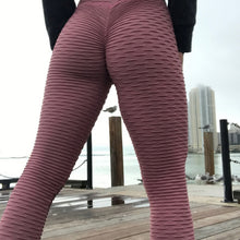 Load image into Gallery viewer, Ladies Textured Push Up Leggings
