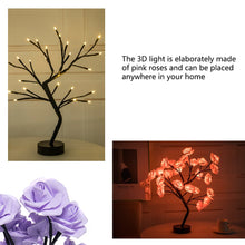 Load image into Gallery viewer, LED Rose Flower Table Lamp
