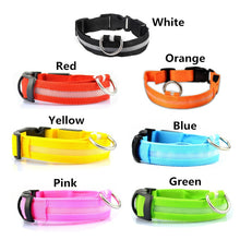 Load image into Gallery viewer, Rechargable Pet LED Dog Collar
