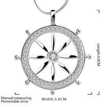 Load image into Gallery viewer, CZ Crystal Cross Pendant &amp; Necklace
