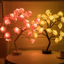 Load image into Gallery viewer, LED Rose Flower Table Lamp
