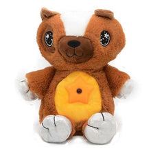 Load image into Gallery viewer, Cuddly Star Night Light Projector Plush Bedtime Buddy
